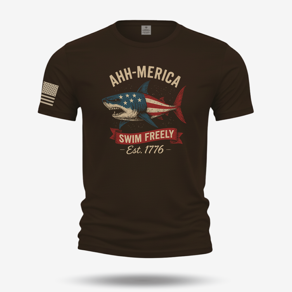 Ahh Merica Swim Freely T Shirt