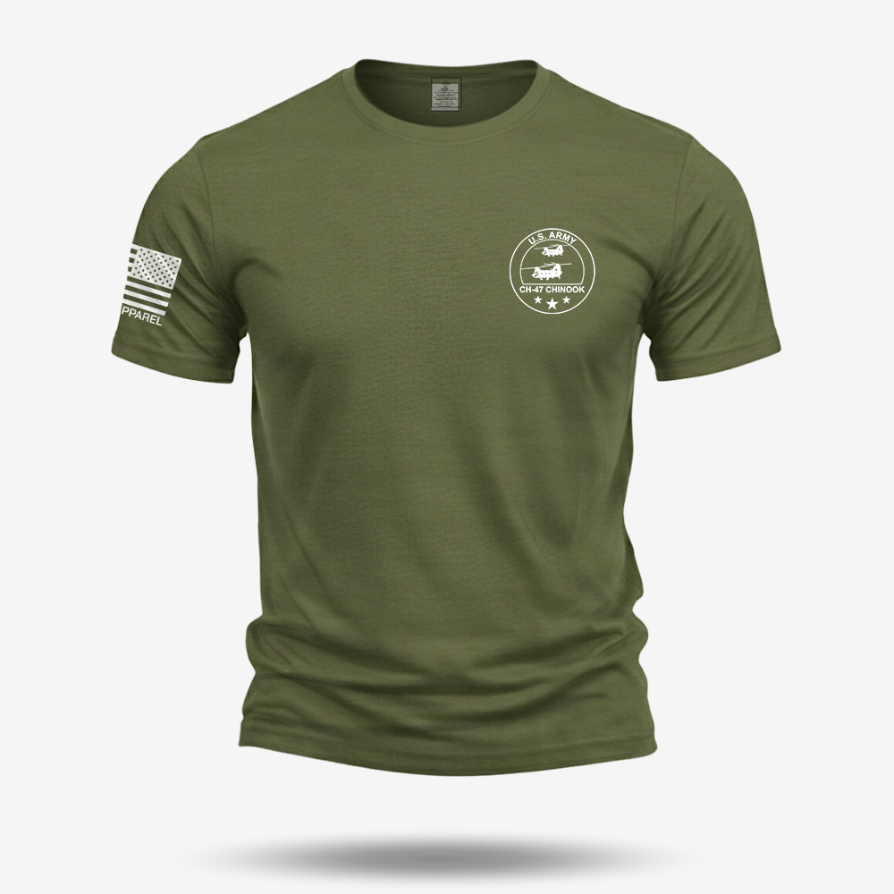 CH-47 Chinook Schematic T Shirt