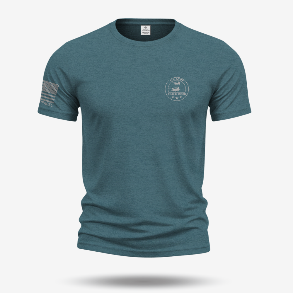 CH-47 Chinook Schematic T Shirt