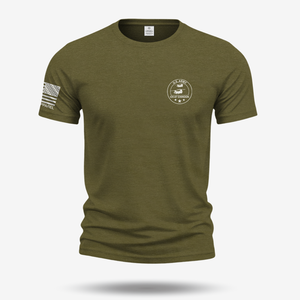 CH-47 Chinook Schematic T Shirt
