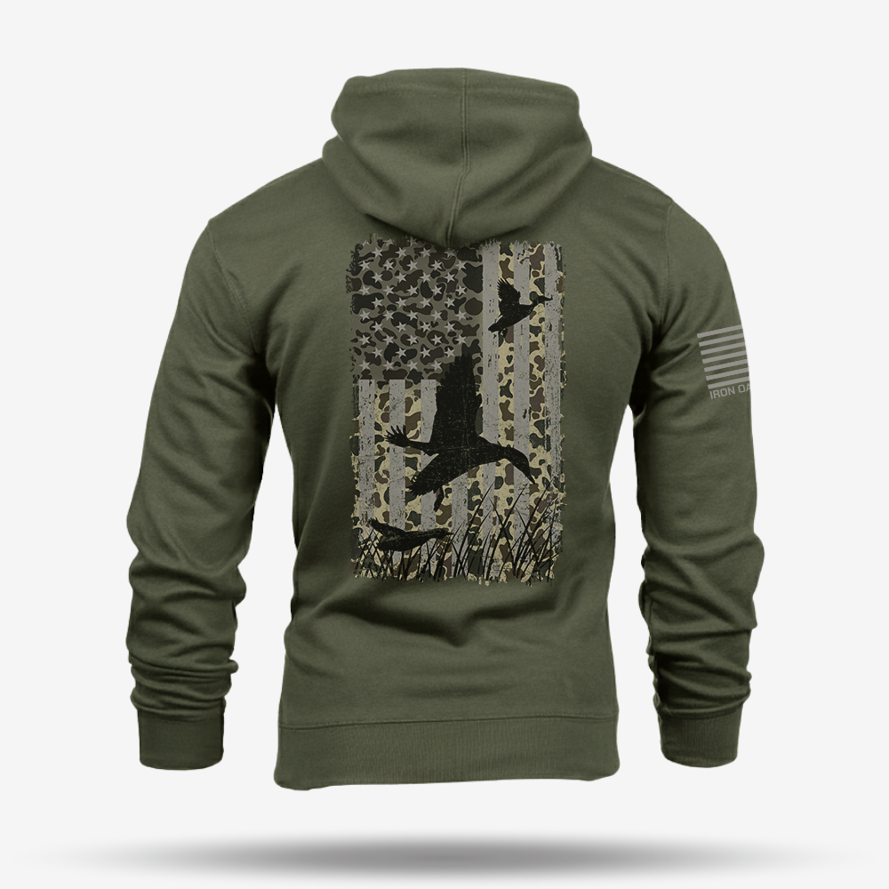 Camo Duck Hoodie