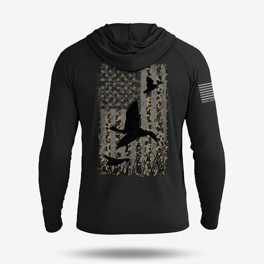 Camo Duck Lightweight Hoodie