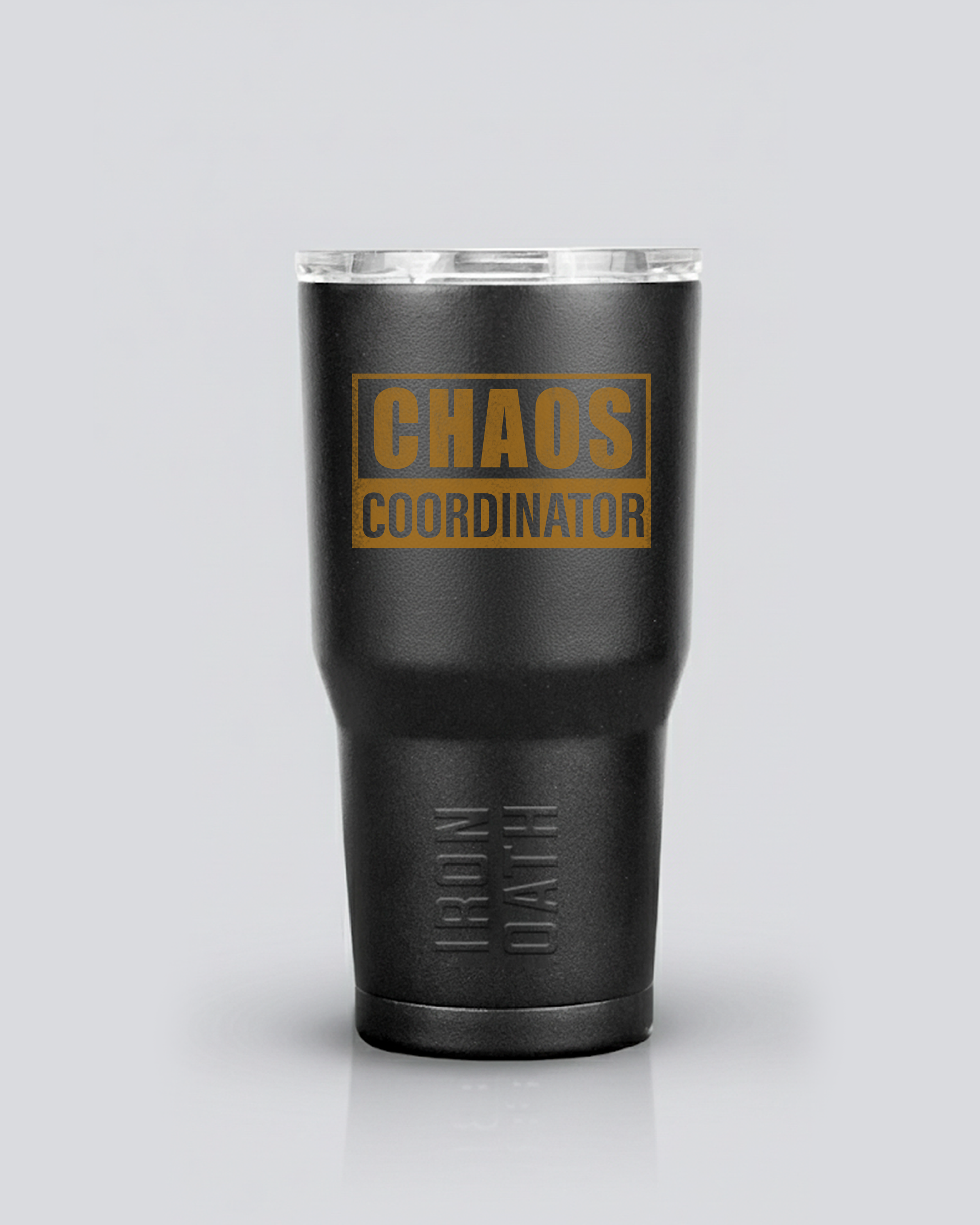 Chaos Coordinator Iron Oath Tumbler