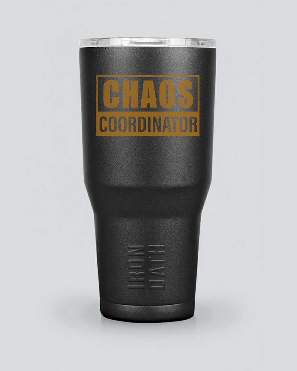 Chaos Coordinator Iron Oath Tumbler