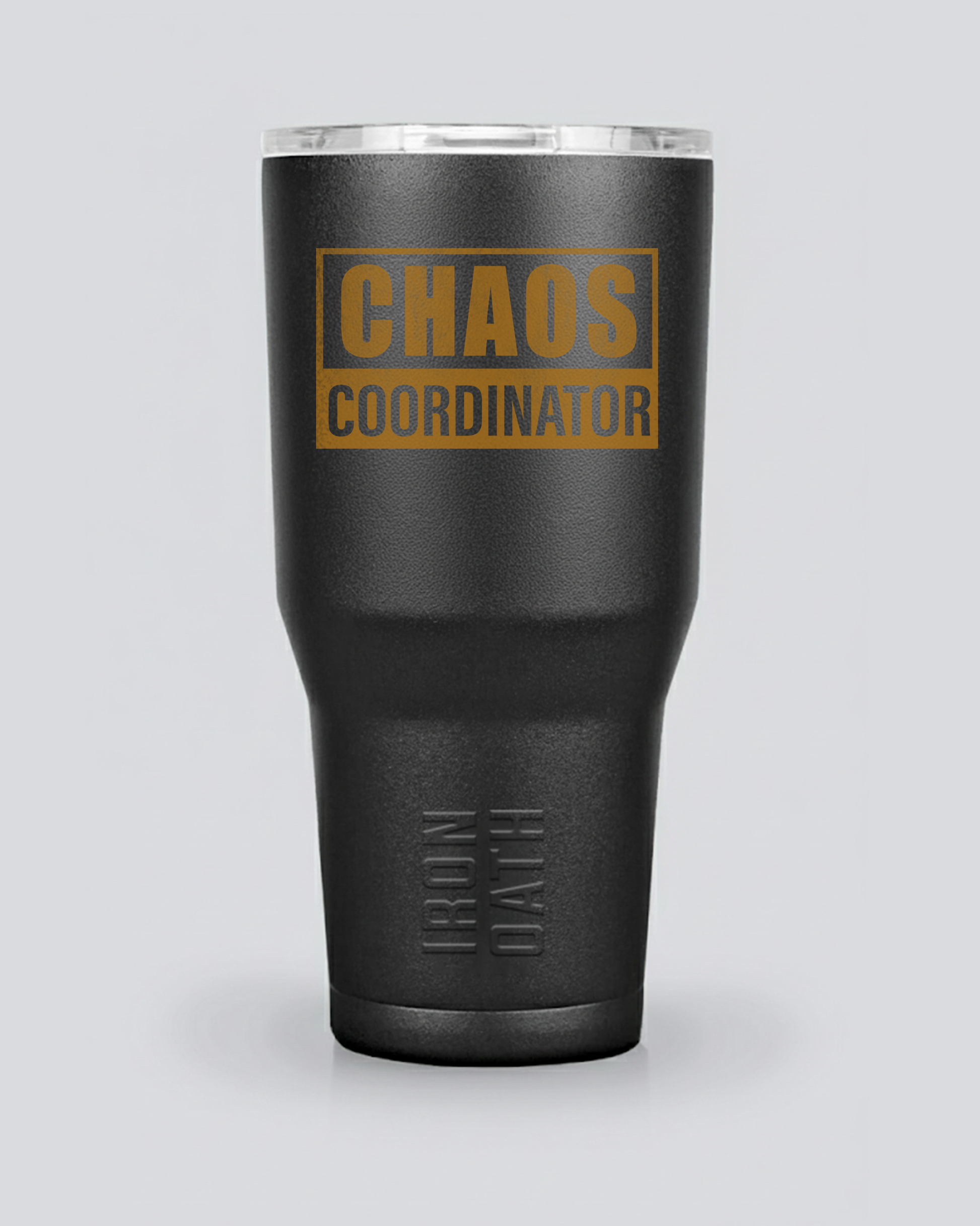 Chaos Coordinator Iron Oath Tumbler
