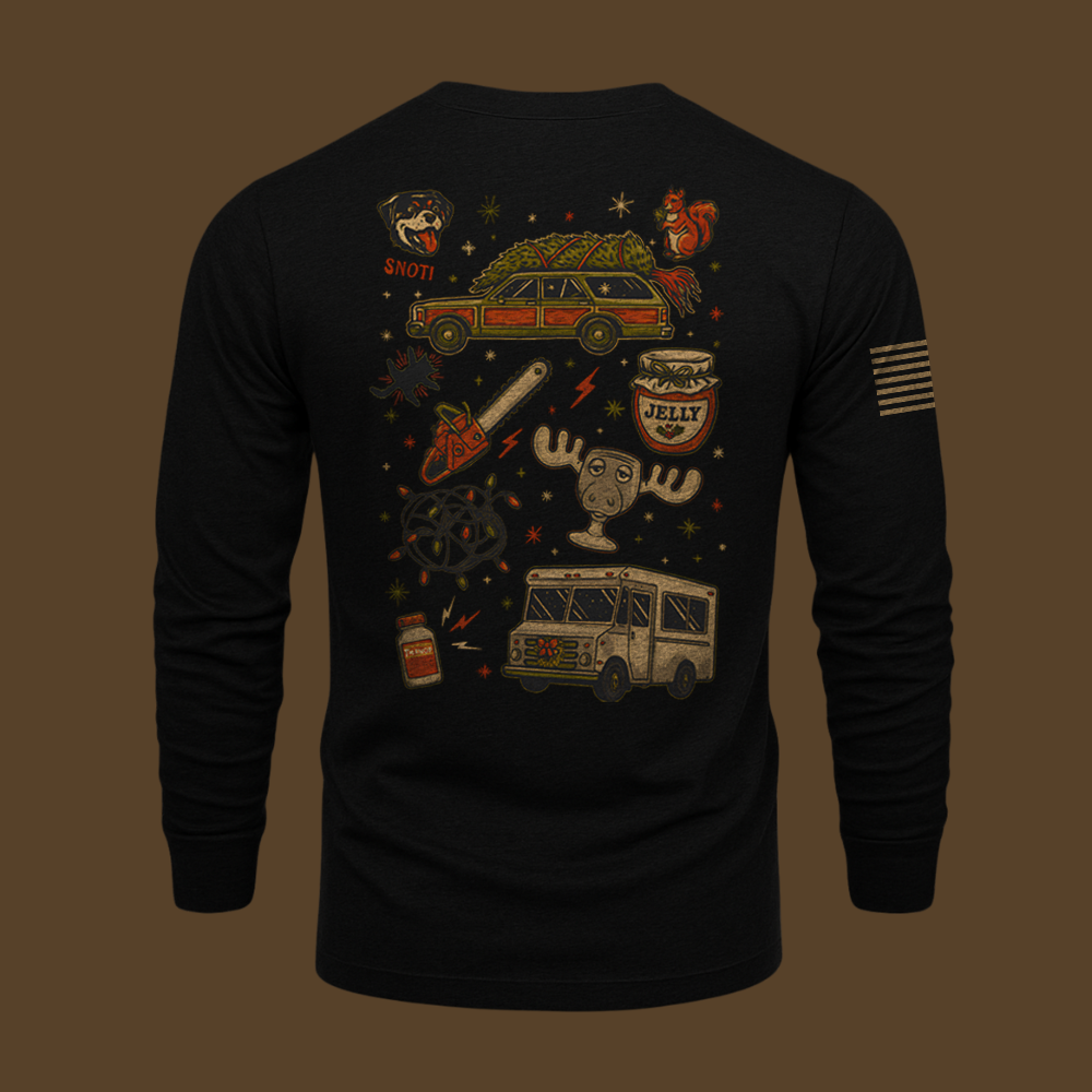 Christmas Vacation Chaos Long Sleeve