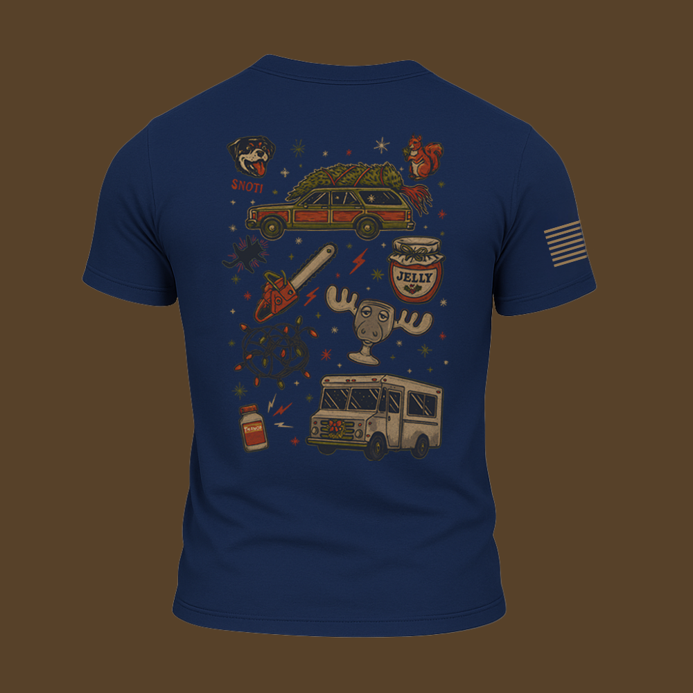 Christmas Vacation Chaos T Shirt