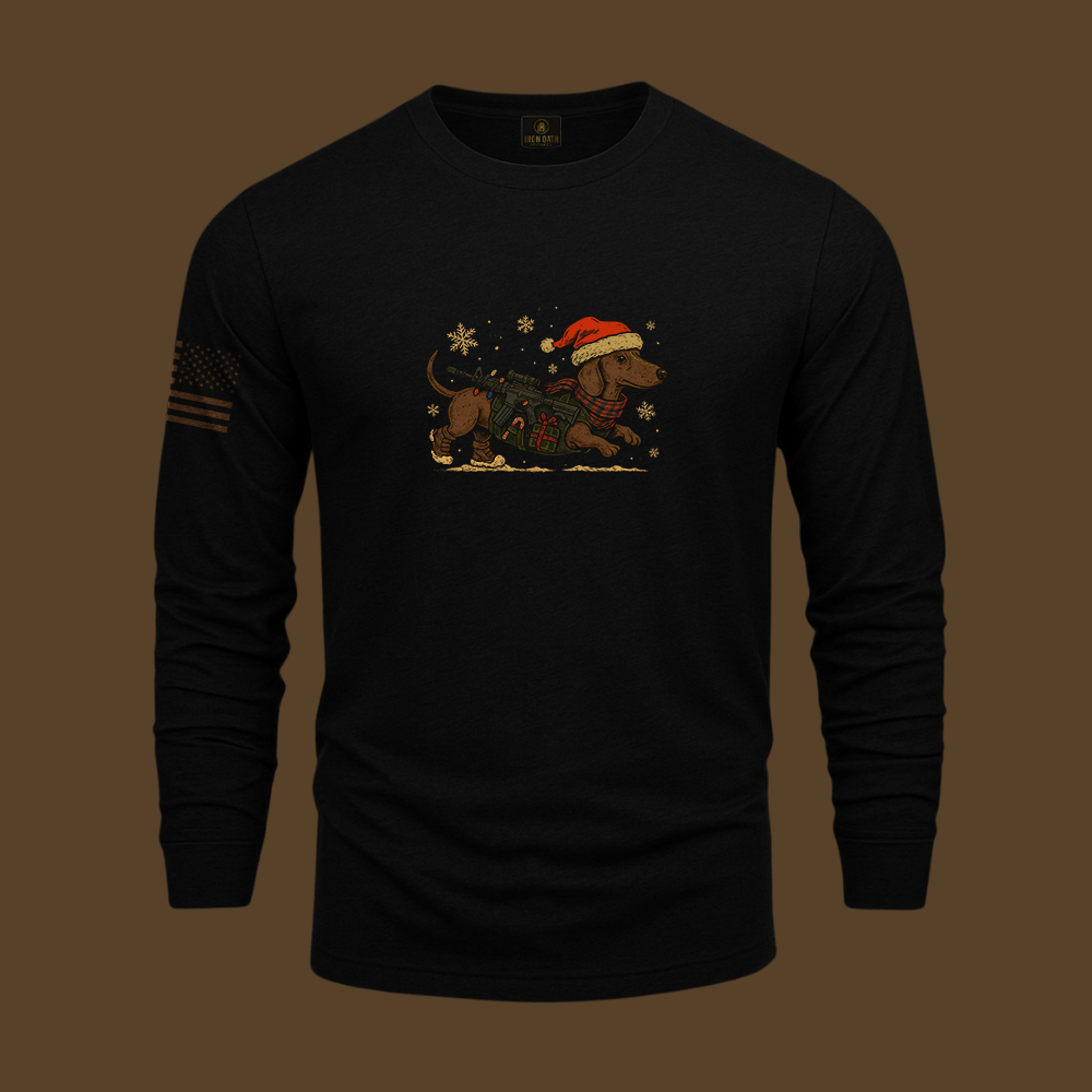 Christmas Wiener Ops Long Sleeve