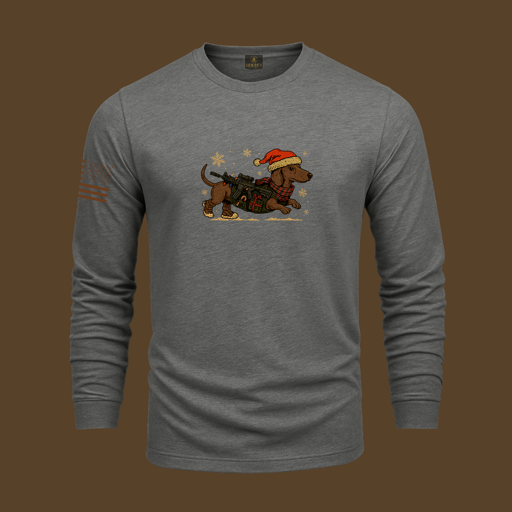 Christmas Wiener Ops Long Sleeve