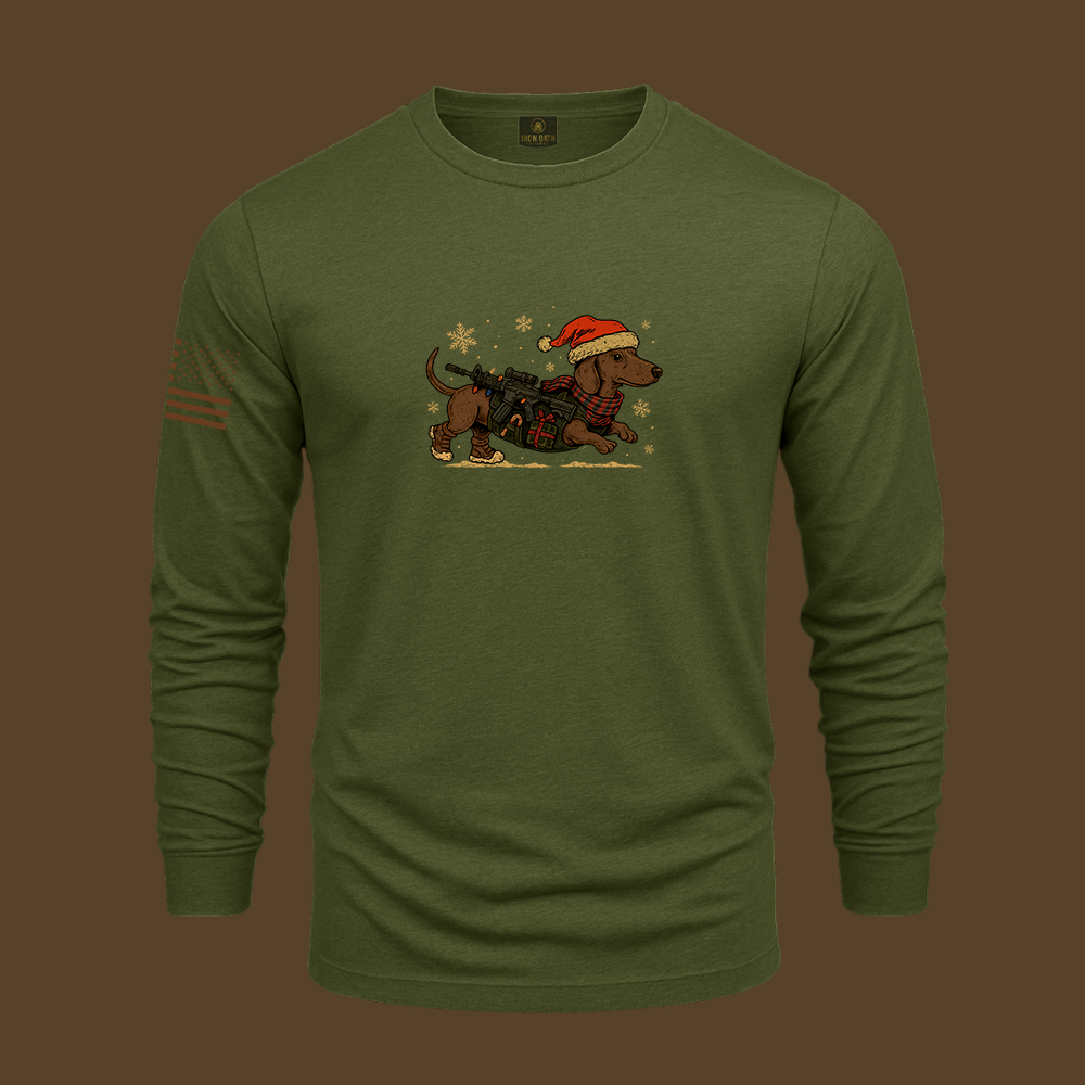 Christmas Wiener Ops Long Sleeve