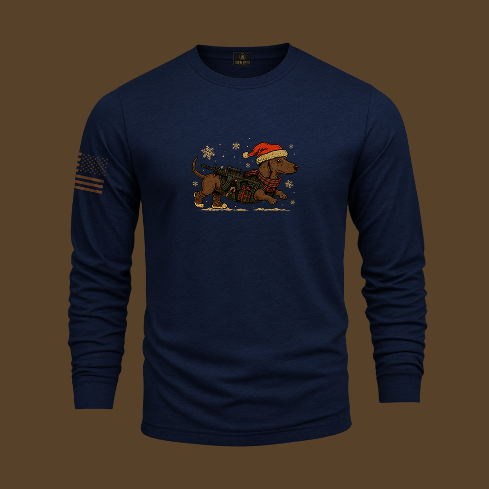 Christmas Wiener Ops Long Sleeve