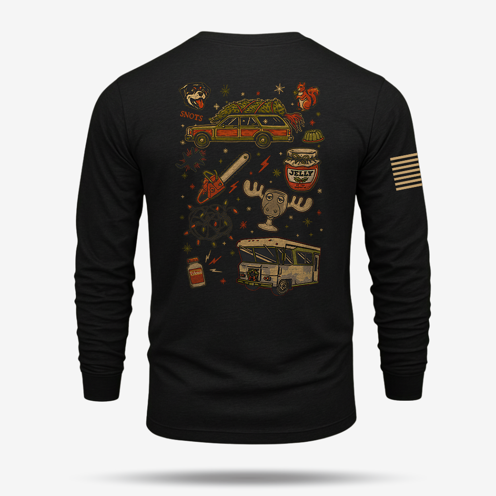 Christmas Vacation Chaos Long Sleeve