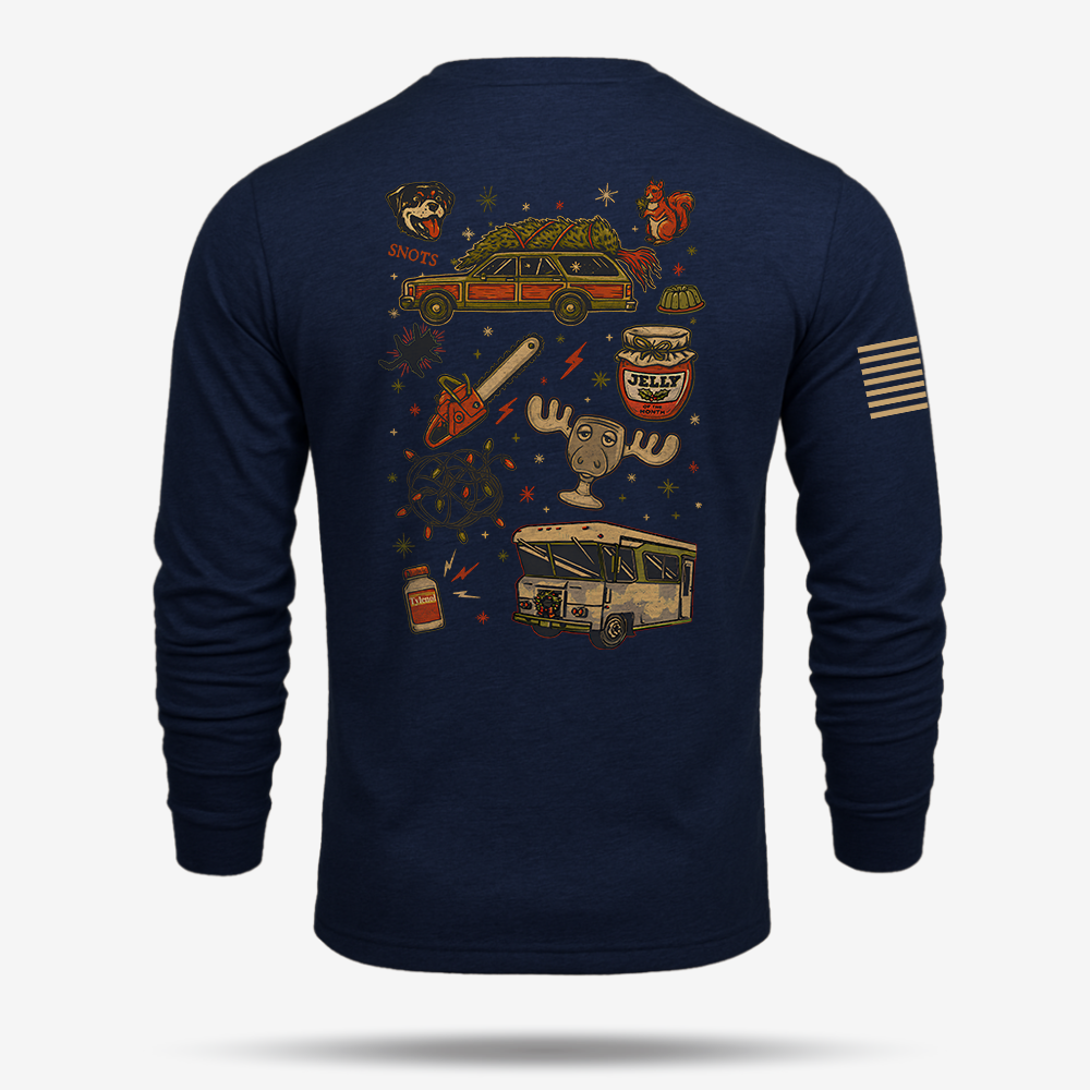Christmas Vacation Chaos Long Sleeve
