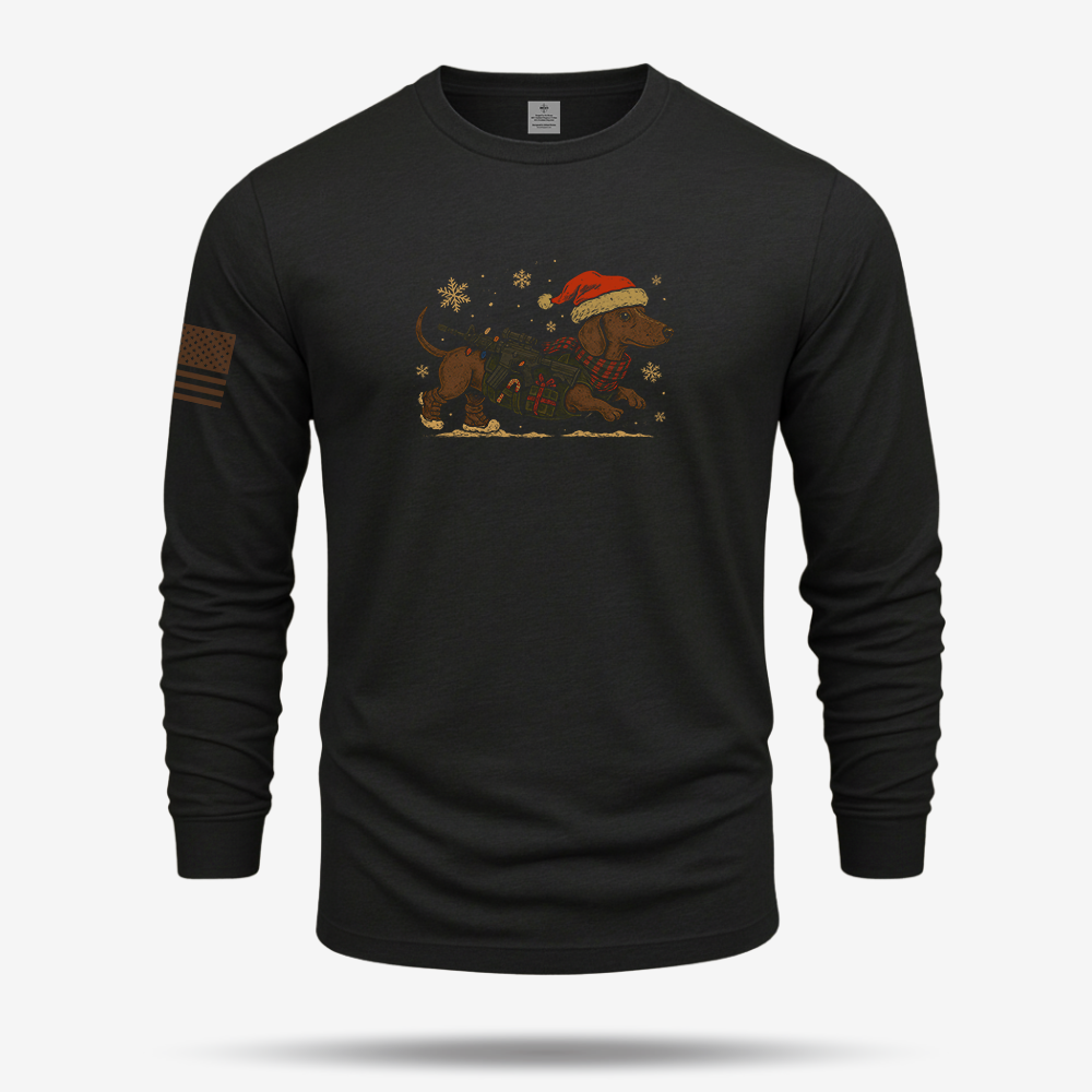 Christmas Wiener Ops Long Sleeve