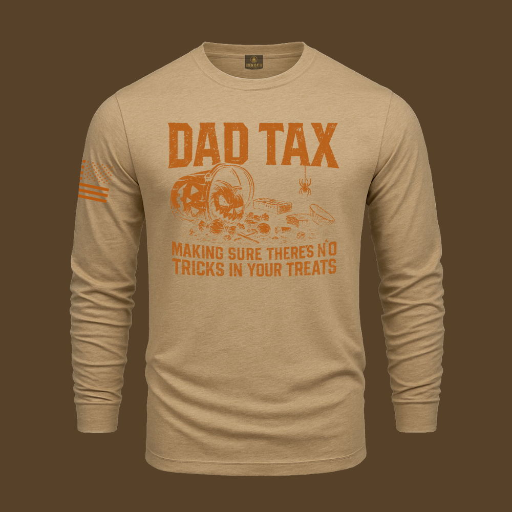 Dad Tax Vibe Halloween Long Sleeve