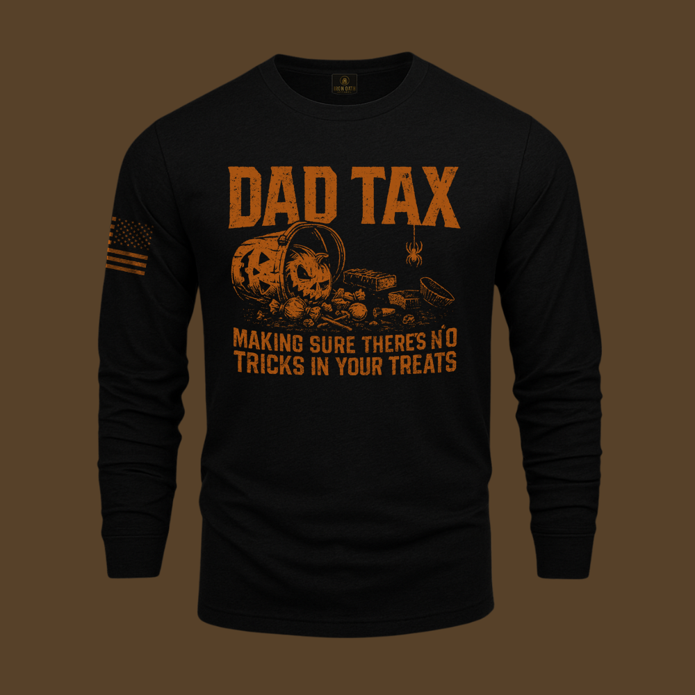 Dad Tax Vibe Halloween Long Sleeve