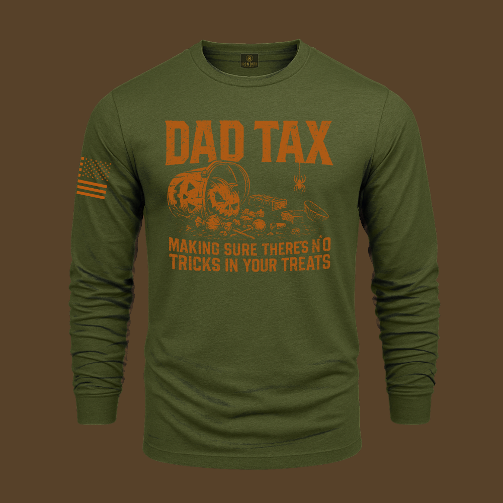 Dad Tax Vibe Halloween Long Sleeve