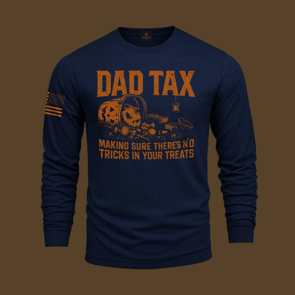Dad Tax Vibe Halloween Long Sleeve
