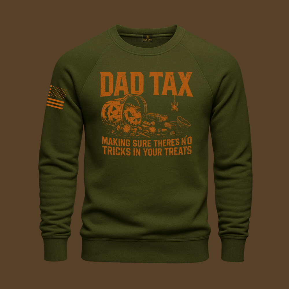 Dad Tax Vibe Halloween Sweatshirt