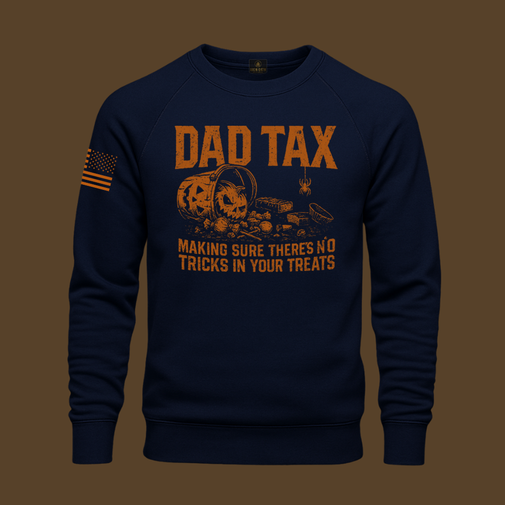 Dad Tax Vibe Halloween Sweatshirt