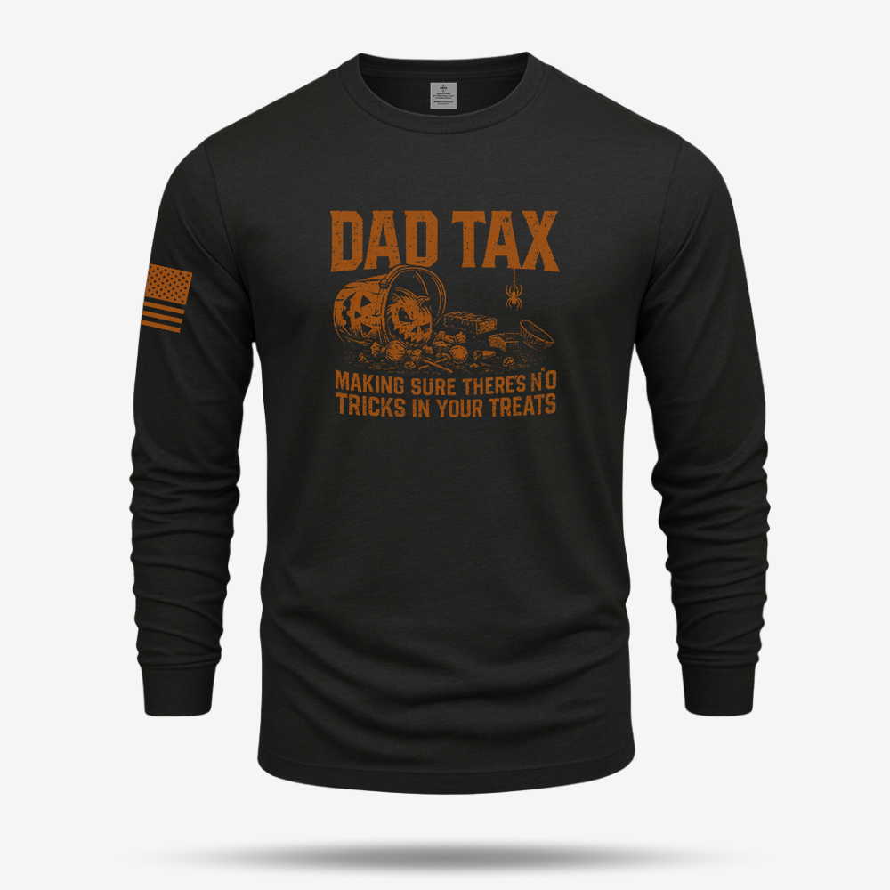 Dad Tax Vibe Halloween Long Sleeve