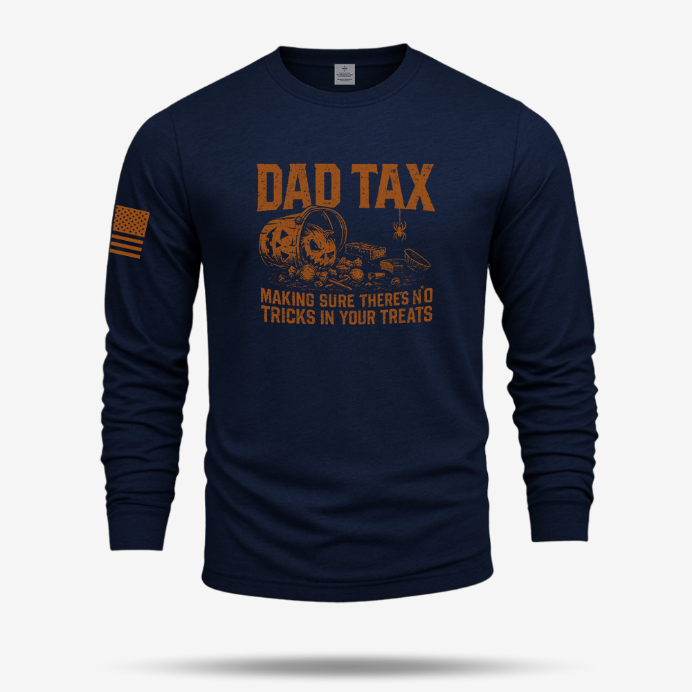 Dad Tax Vibe Halloween Long Sleeve
