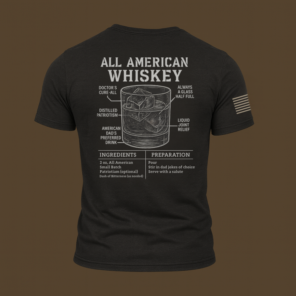 All American Whiskey T Shirt