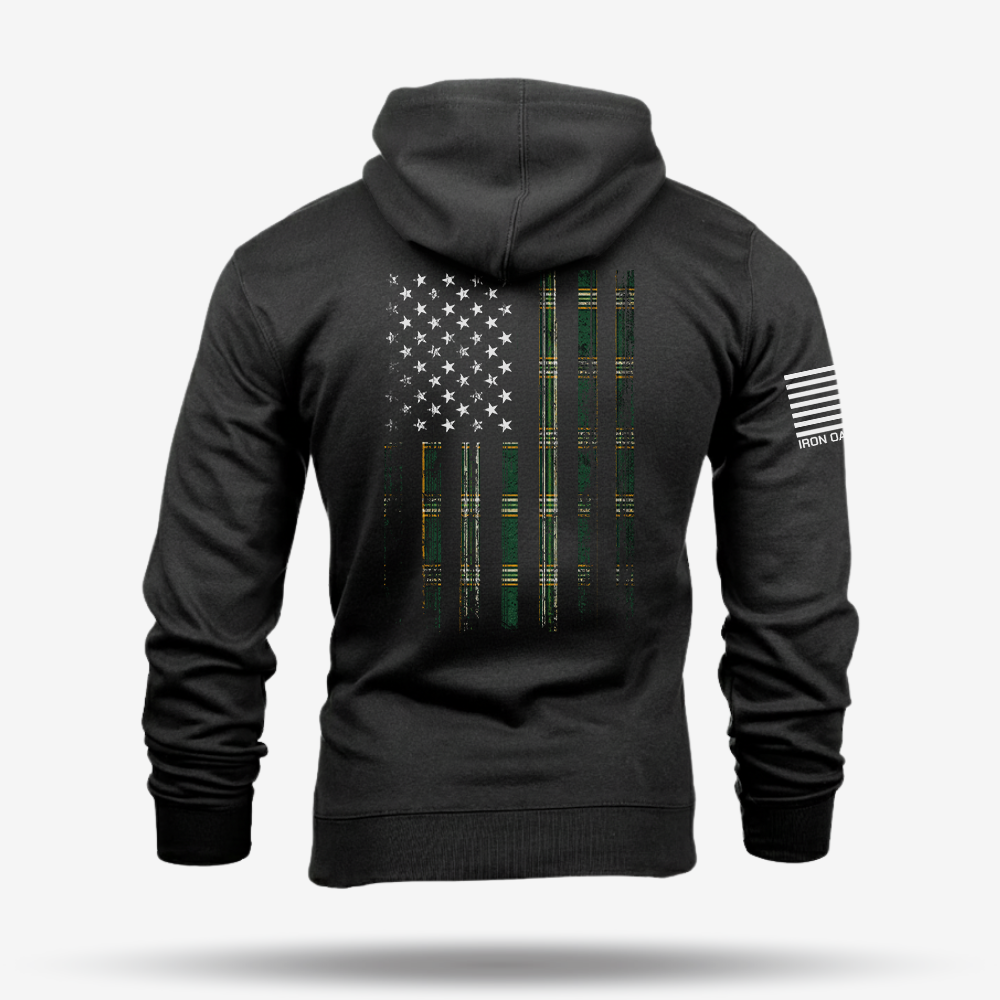 Emerald Oath Flag Hoodie