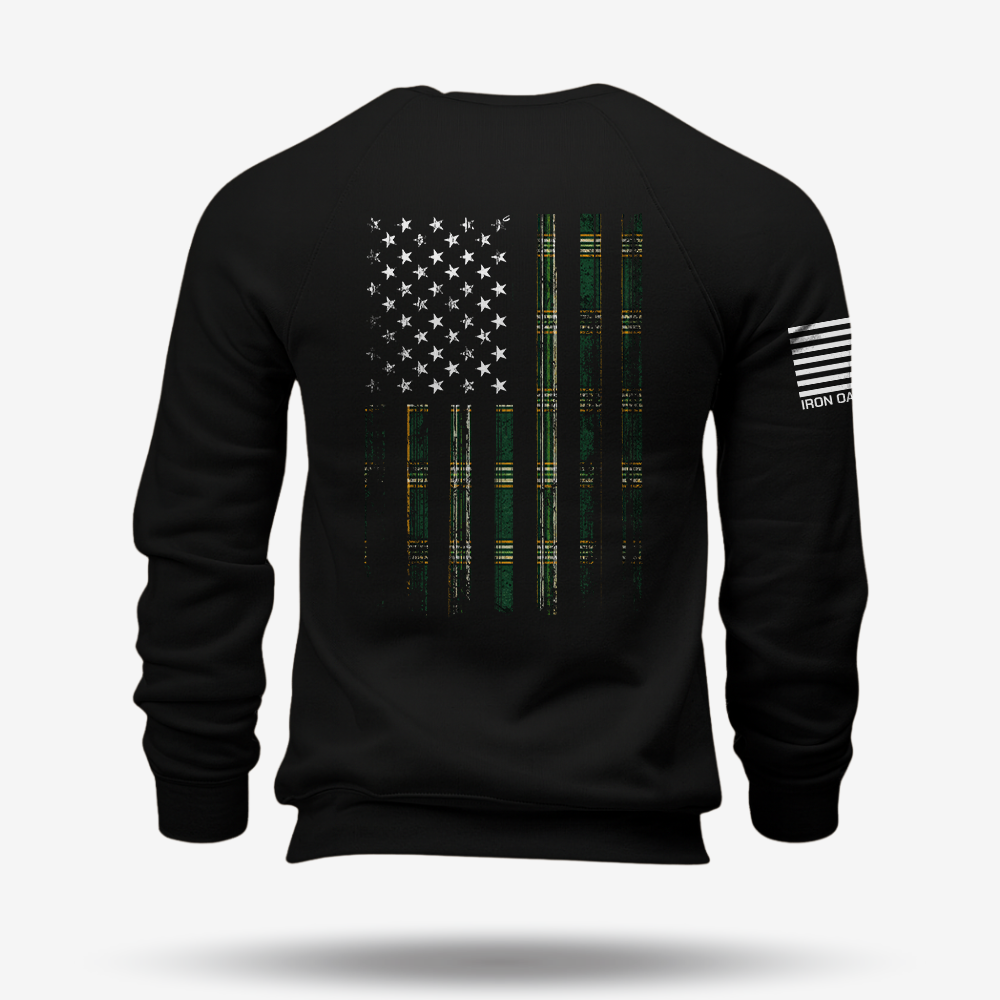 Emerald Oath Flag Sweatshirt