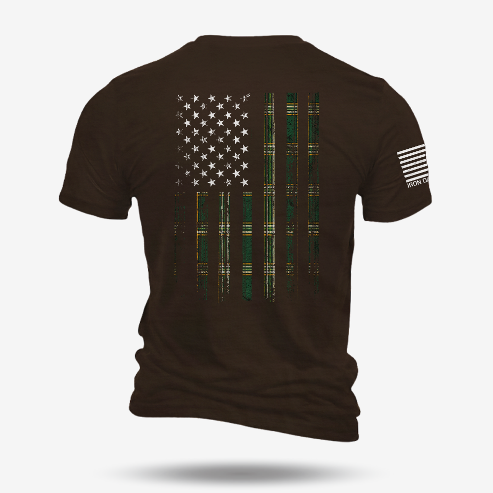 Emerald Oath Flag T Shirt