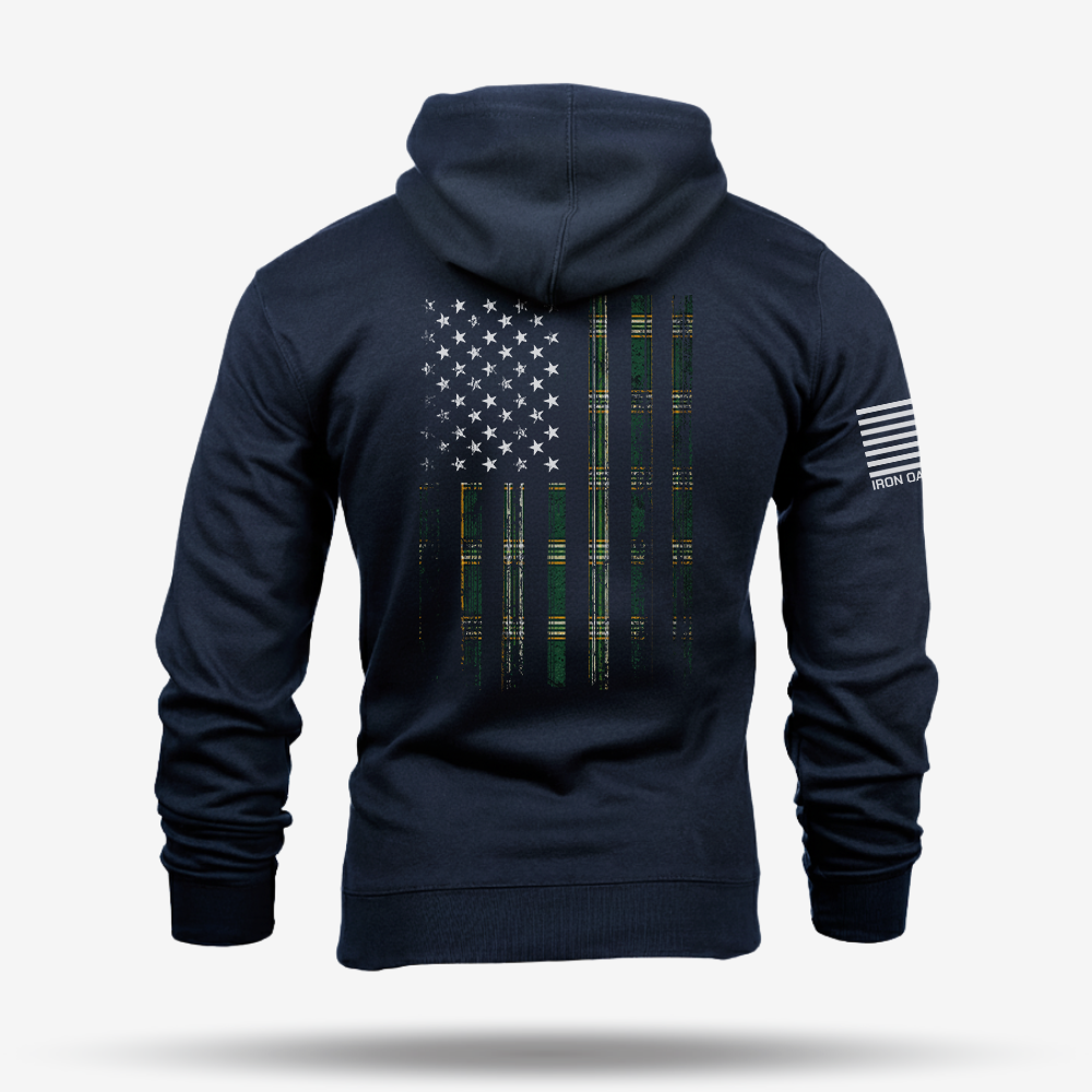 Emerald Oath Flag Hoodie