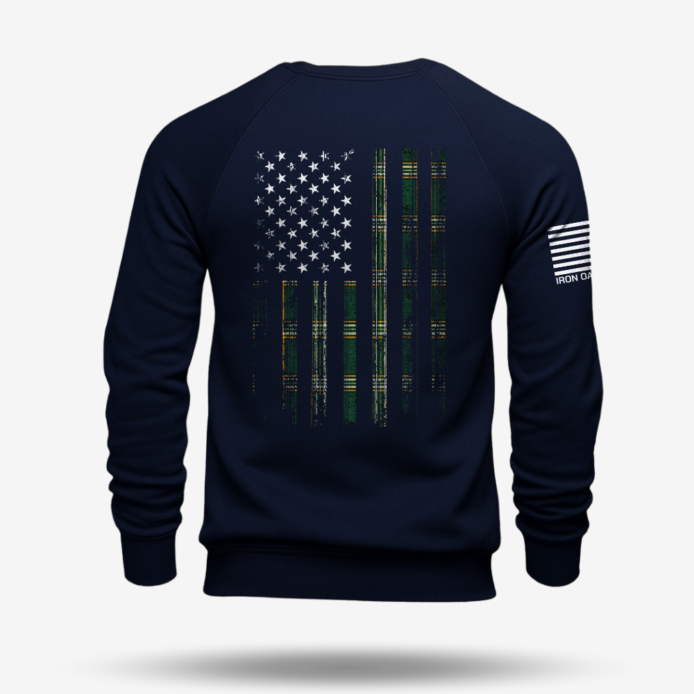 Emerald Oath Flag Sweatshirt