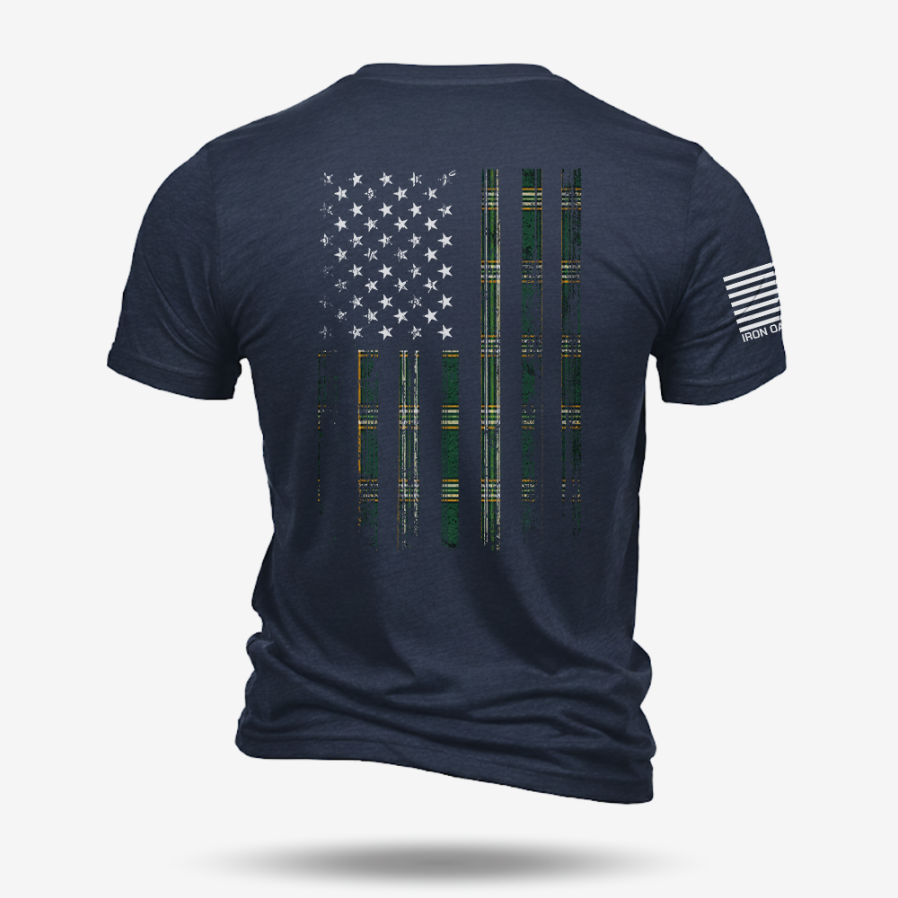 Emerald Oath Flag T Shirt