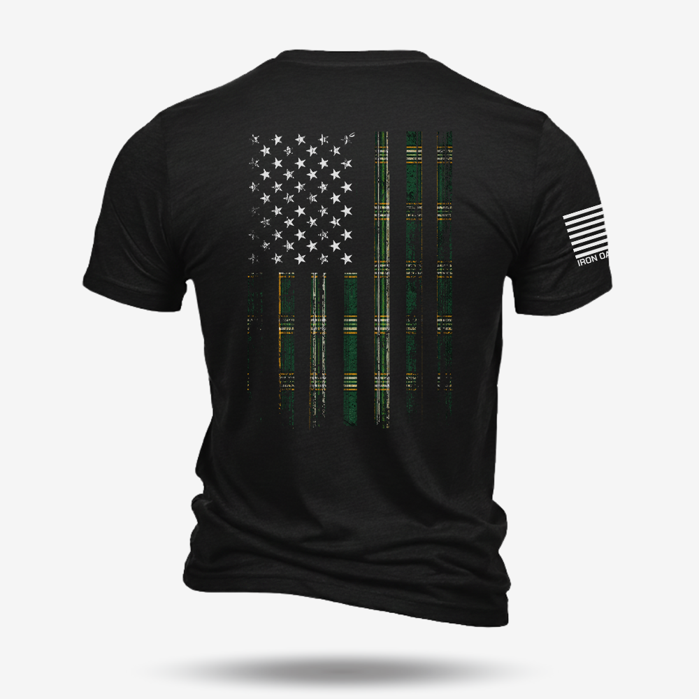 Emerald Oath Flag T Shirt