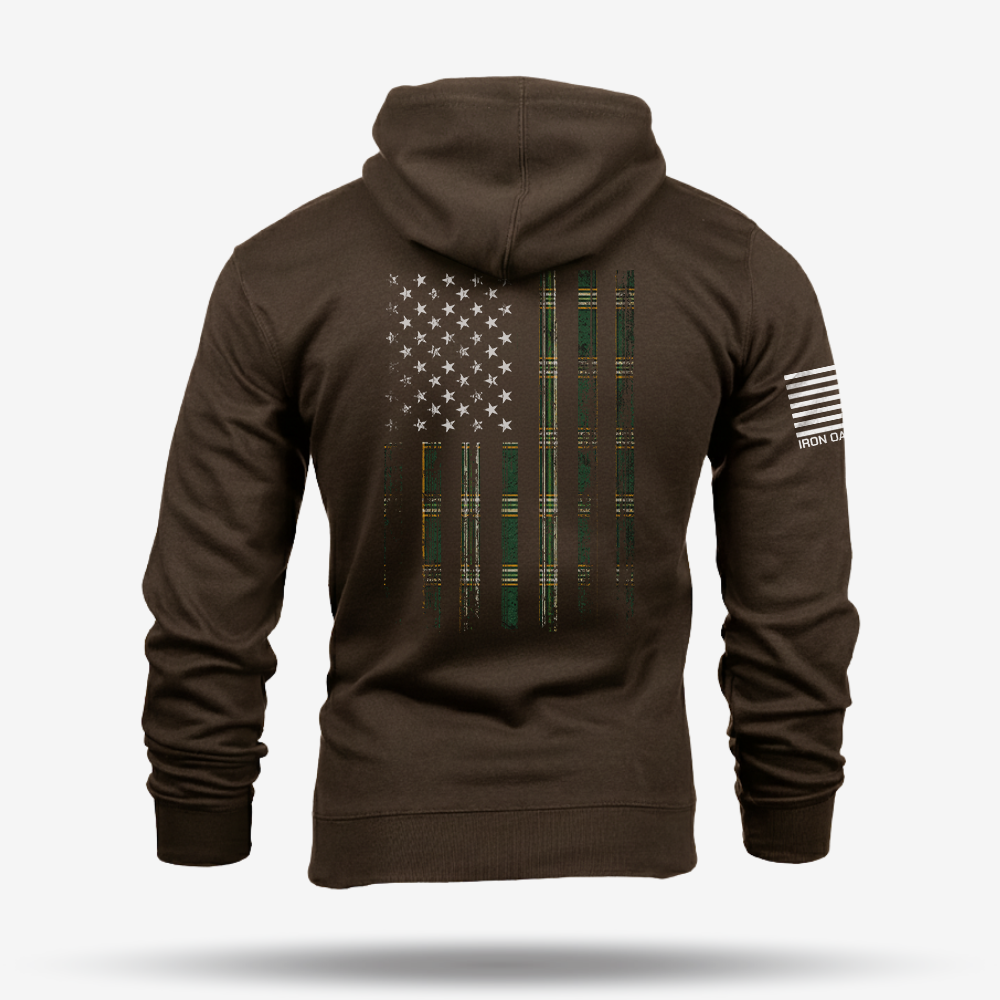 Emerald Oath Flag Hoodie