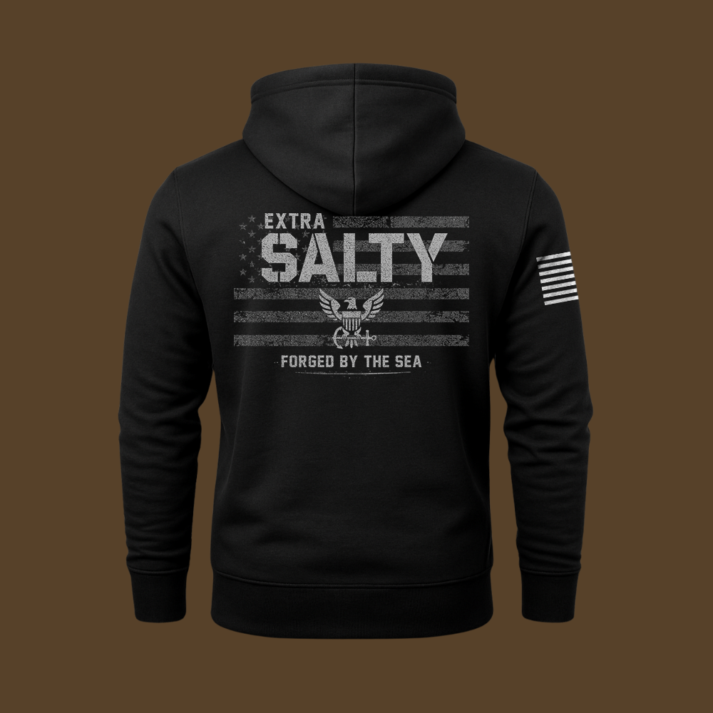 Extra Salty – Forged By The Sea Hoodie