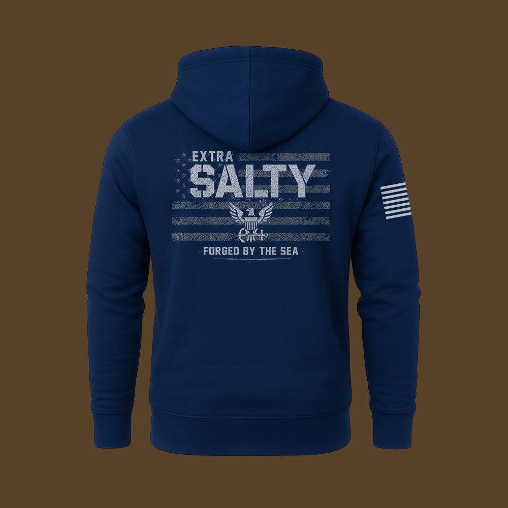 Extra Salty – Forged By The Sea Hoodie