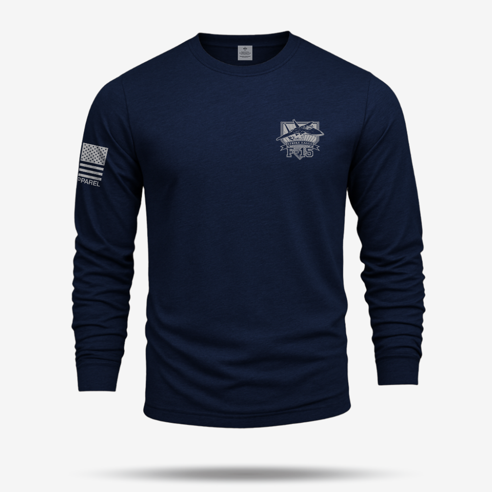 F-15 Eagle Schematic Long Sleeve