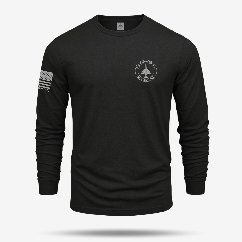 F-4 Phantom II Schematic Long Sleeve