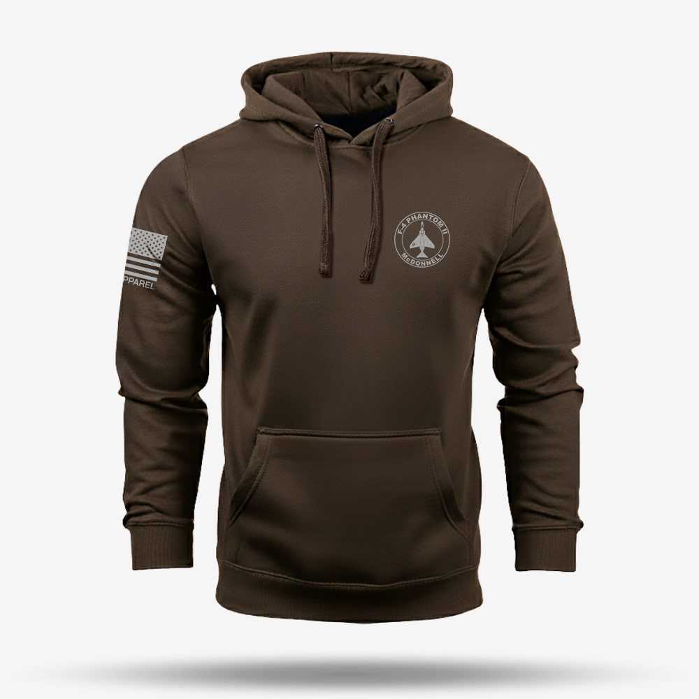 F-4 Phantom II Schematic Hoodie