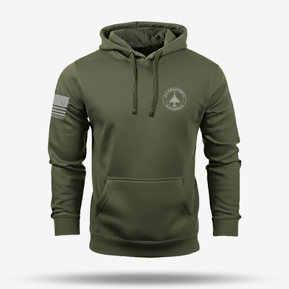 F-4 Phantom II Schematic Hoodie