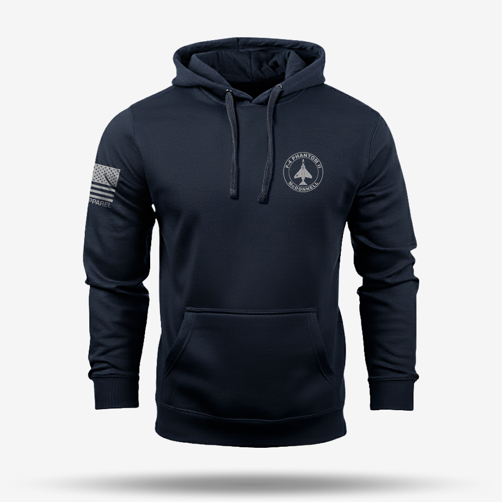F-4 Phantom II Schematic Hoodie