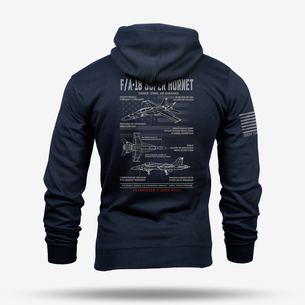 FA-18EF Super Hornet Hoodie