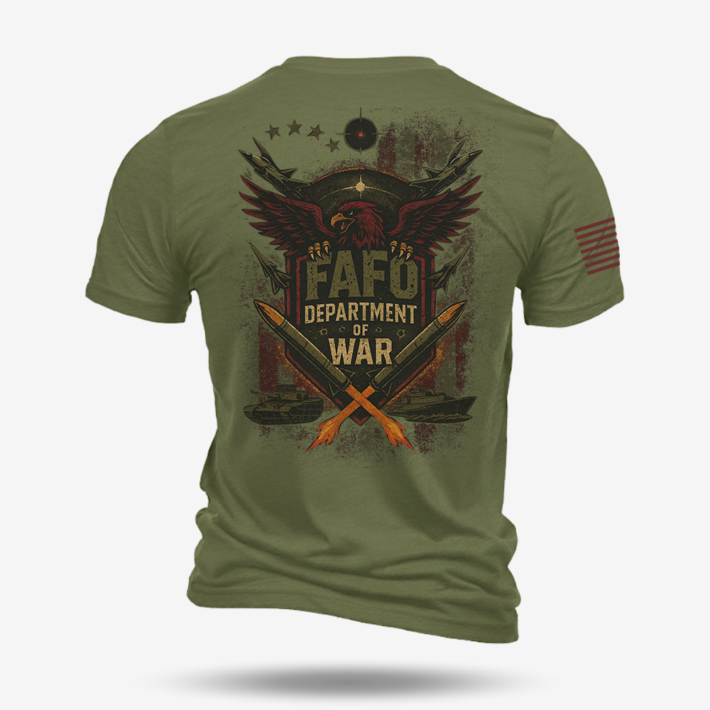 FAFO Eagle Crest T Shirt