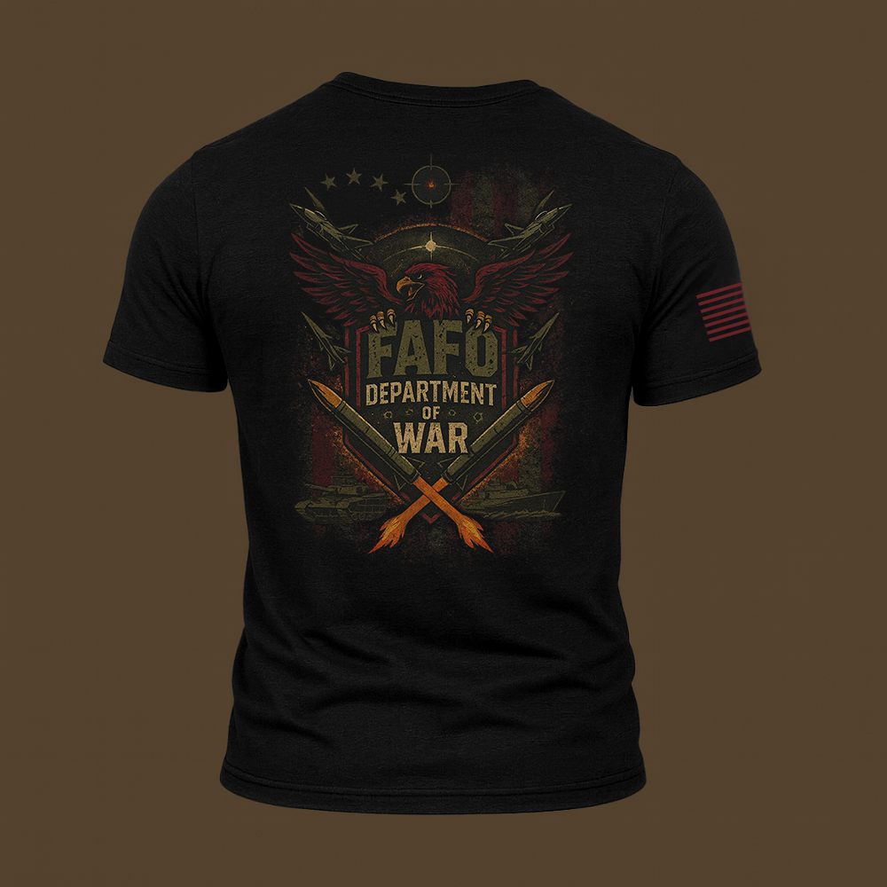 FAFO Eagle Crest T Shirt