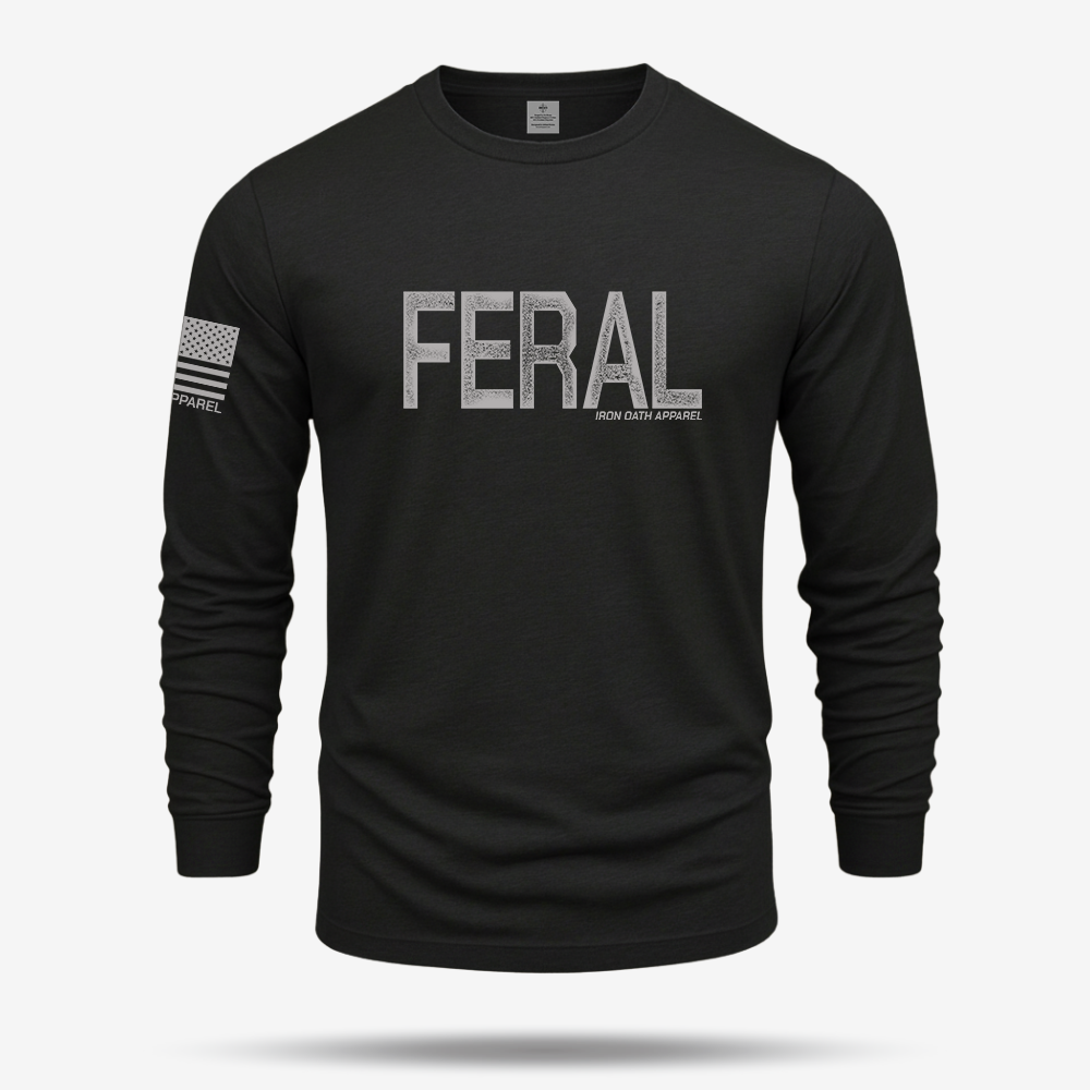 Feral Distressed Long Sleeve