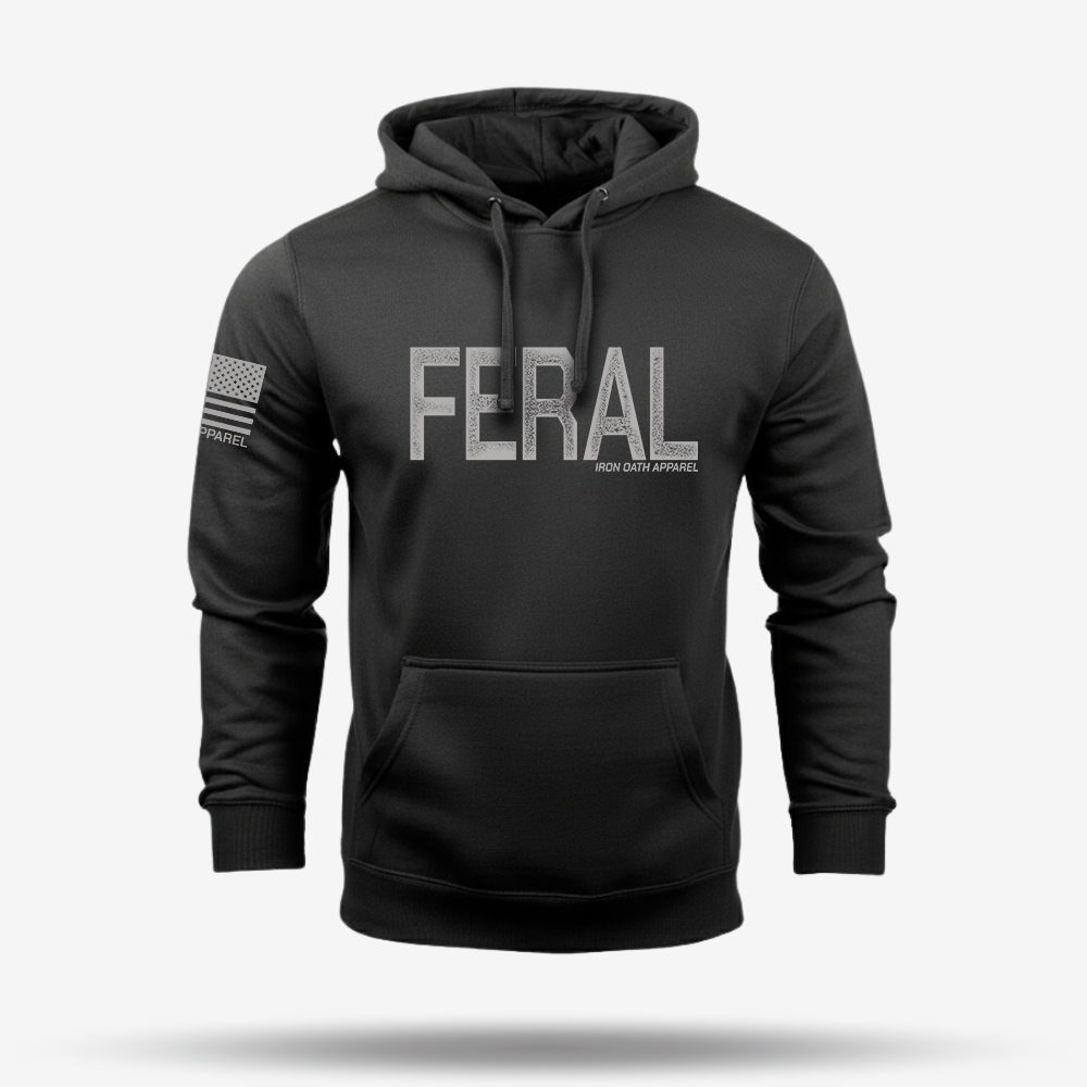 Feral Distressed Hoodie