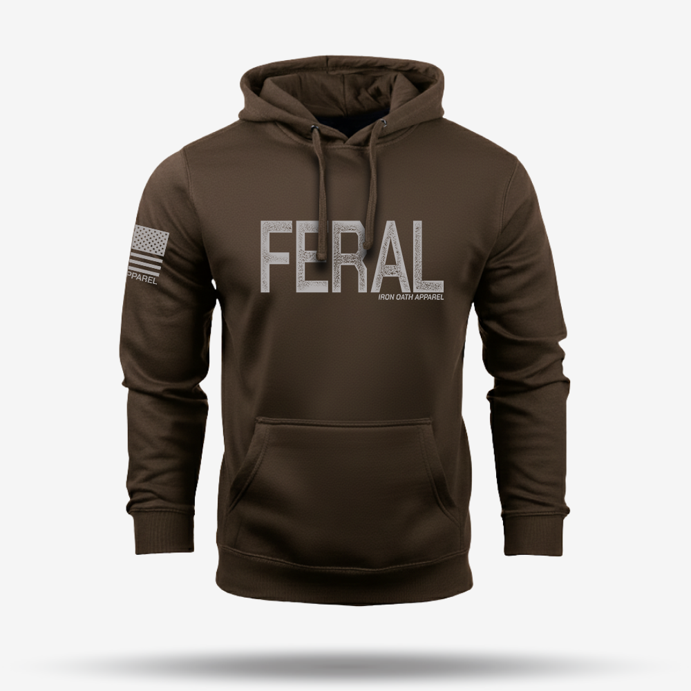 Feral Distressed Hoodie