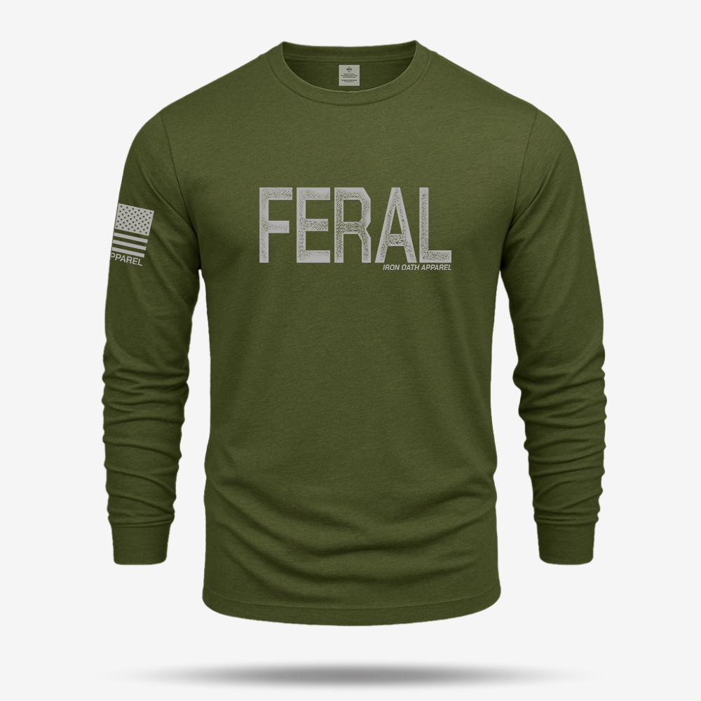 Feral Distressed Long Sleeve