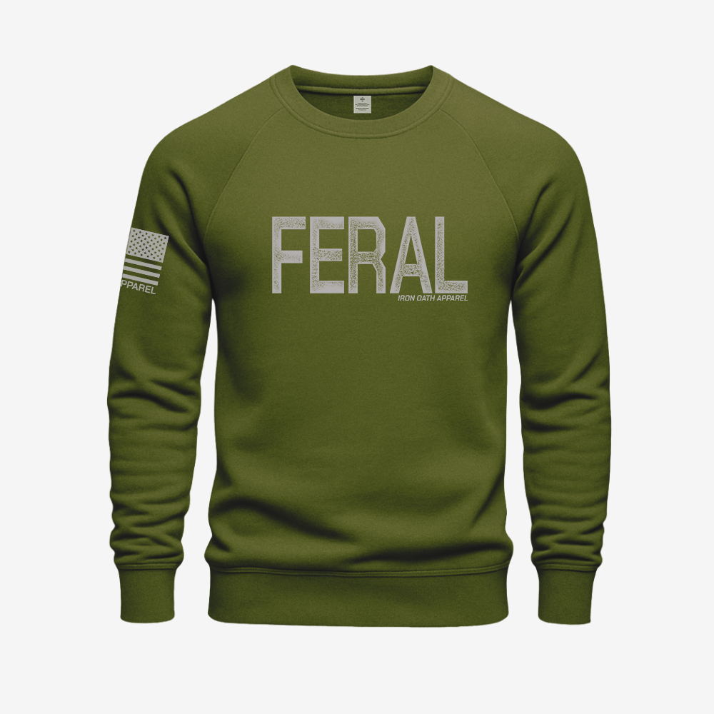 Feral Distressed Sweatshirt